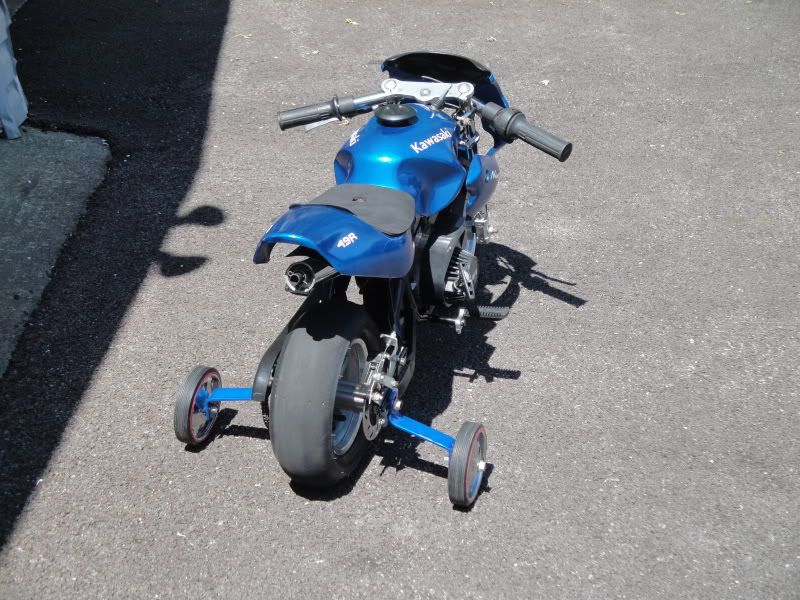 Training wheels Pocketbike Forum